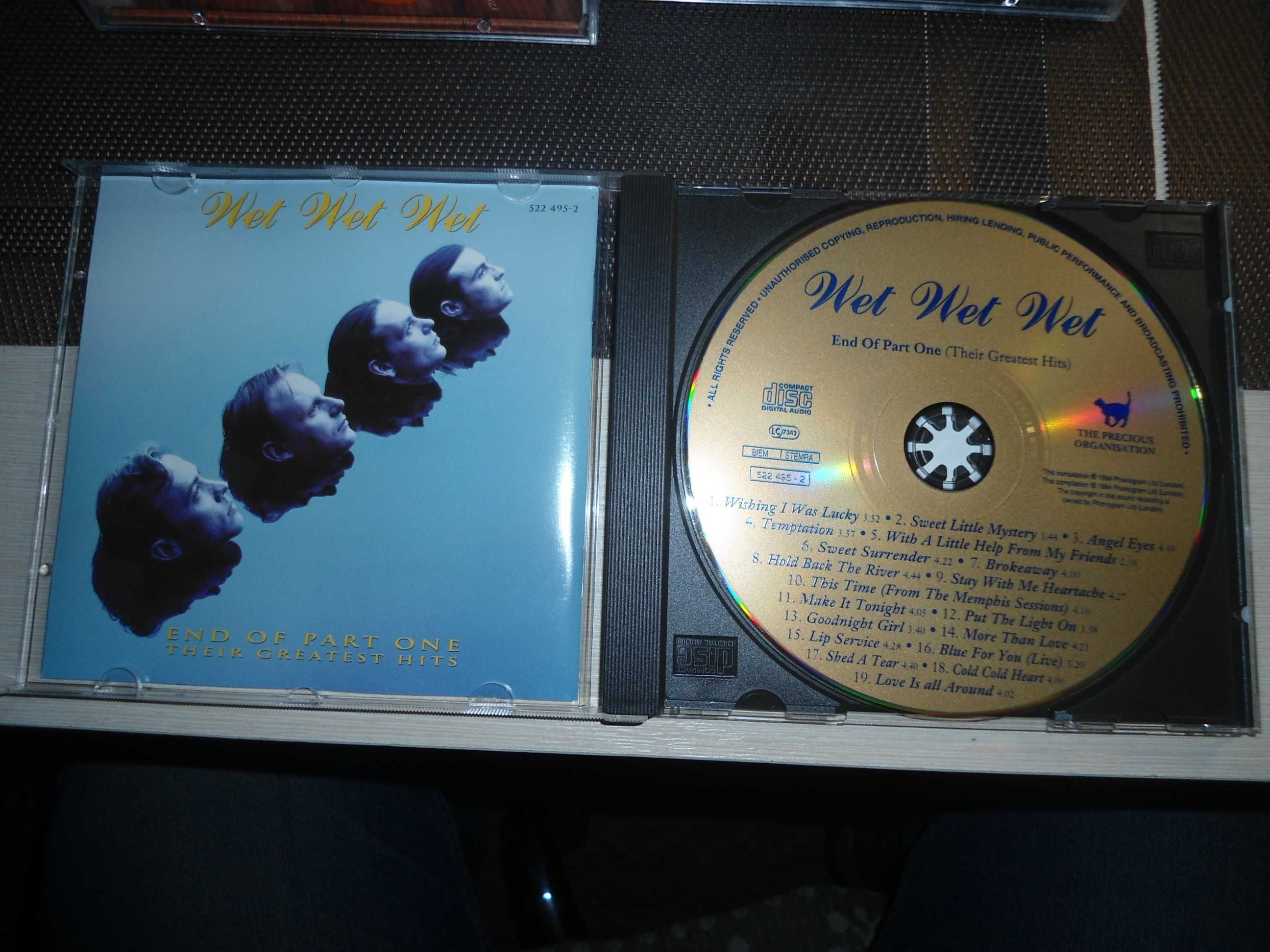 Wet Wet Wet "End Of Part One (Their Greatest Hits)" 1993 (фирменный)