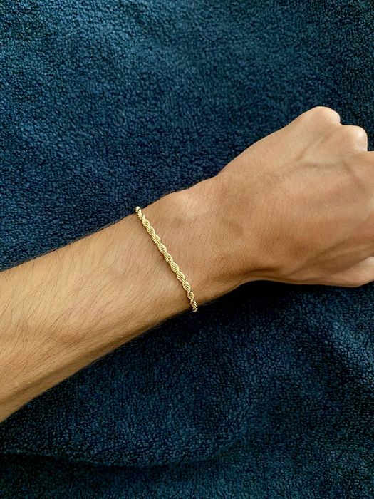 Pulseira Dourada Simples