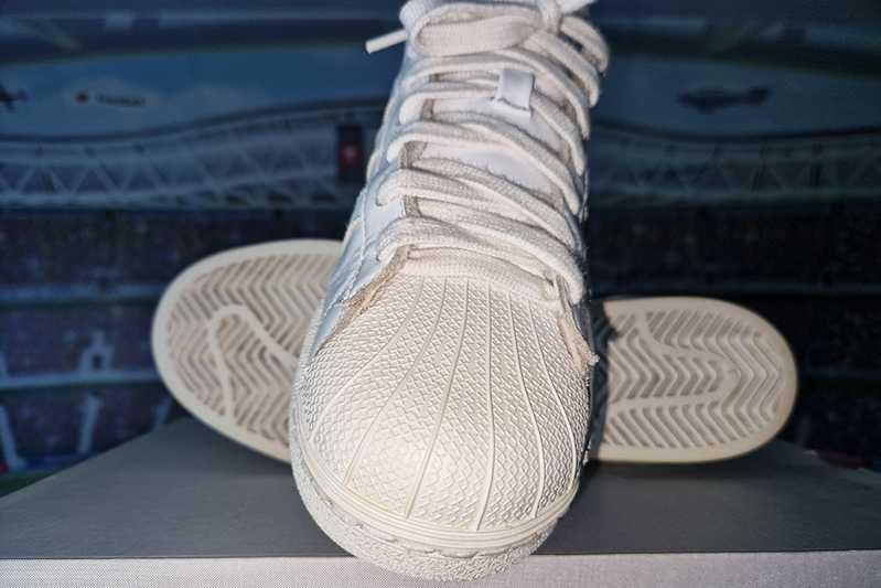 Adidas Superstar Foundation buty - sneakersy skórzane size: 41 ⅓