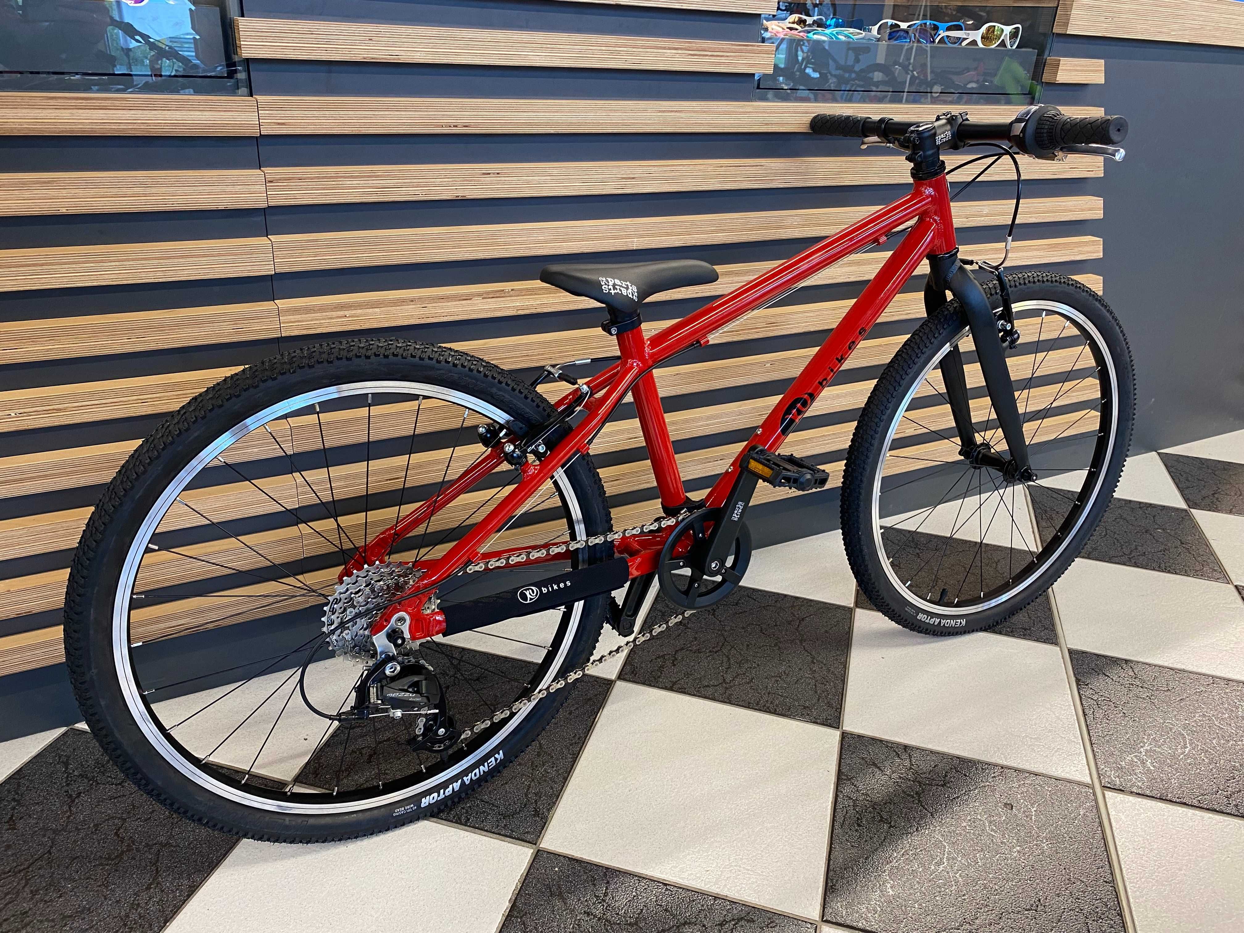 Rower dziecięcy KUBIKES 24S 24L Red czerwony 24 cale KRAKÓW