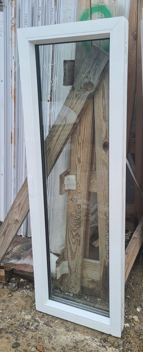 OKNA KacprzaK Witryna 44x131 FIX Używany PCV  Lider Okna OLX