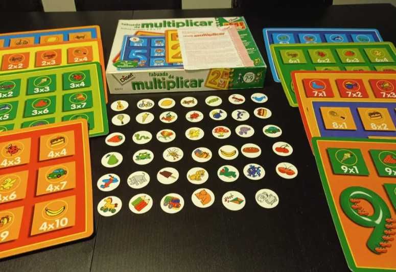 Jogo educativo "Tabuada de Multiplicar" como NOVO!