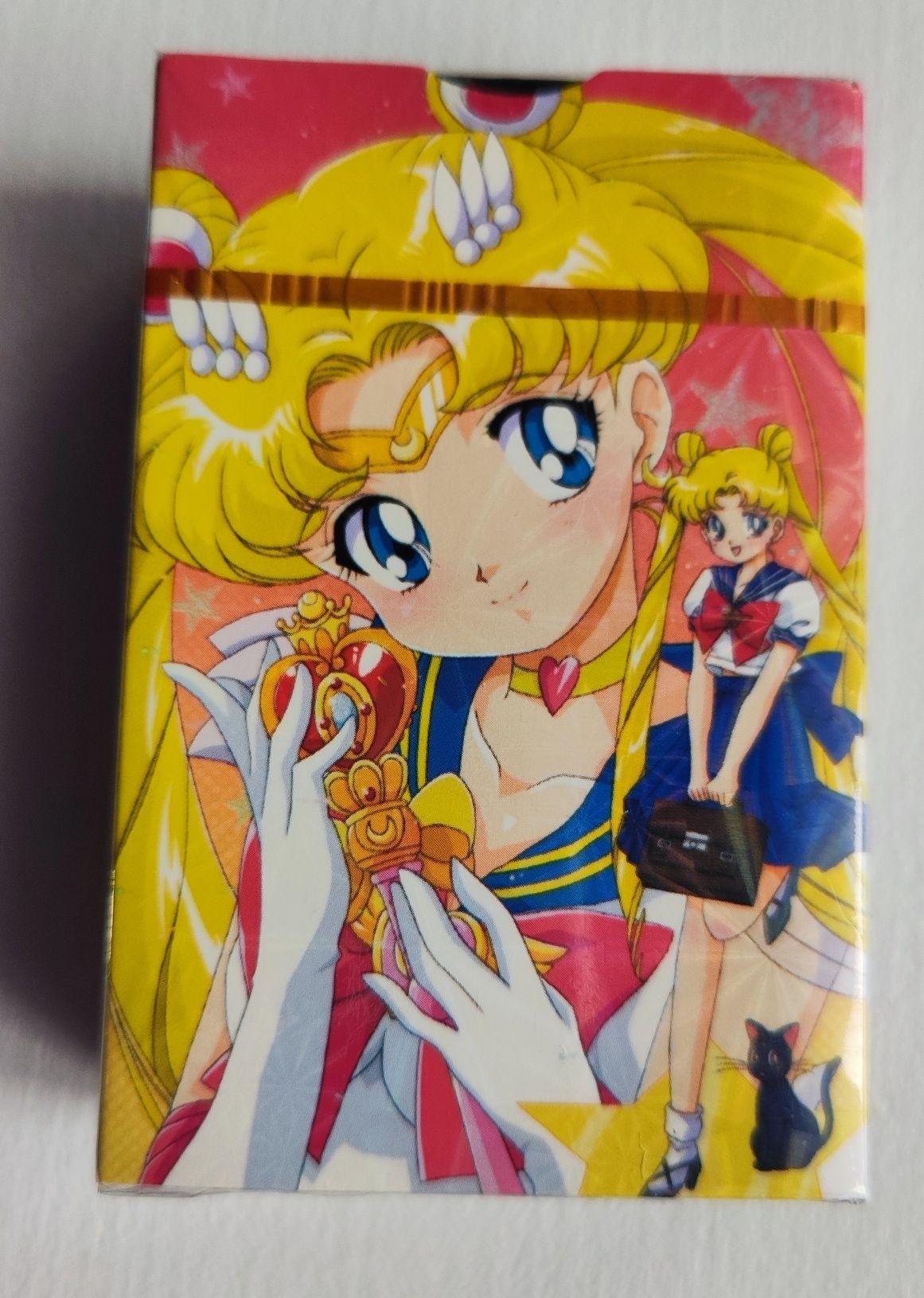 Sailor Moon karty 60 sztuk+ 32 naklejki. Nowe. Zafoliowane.