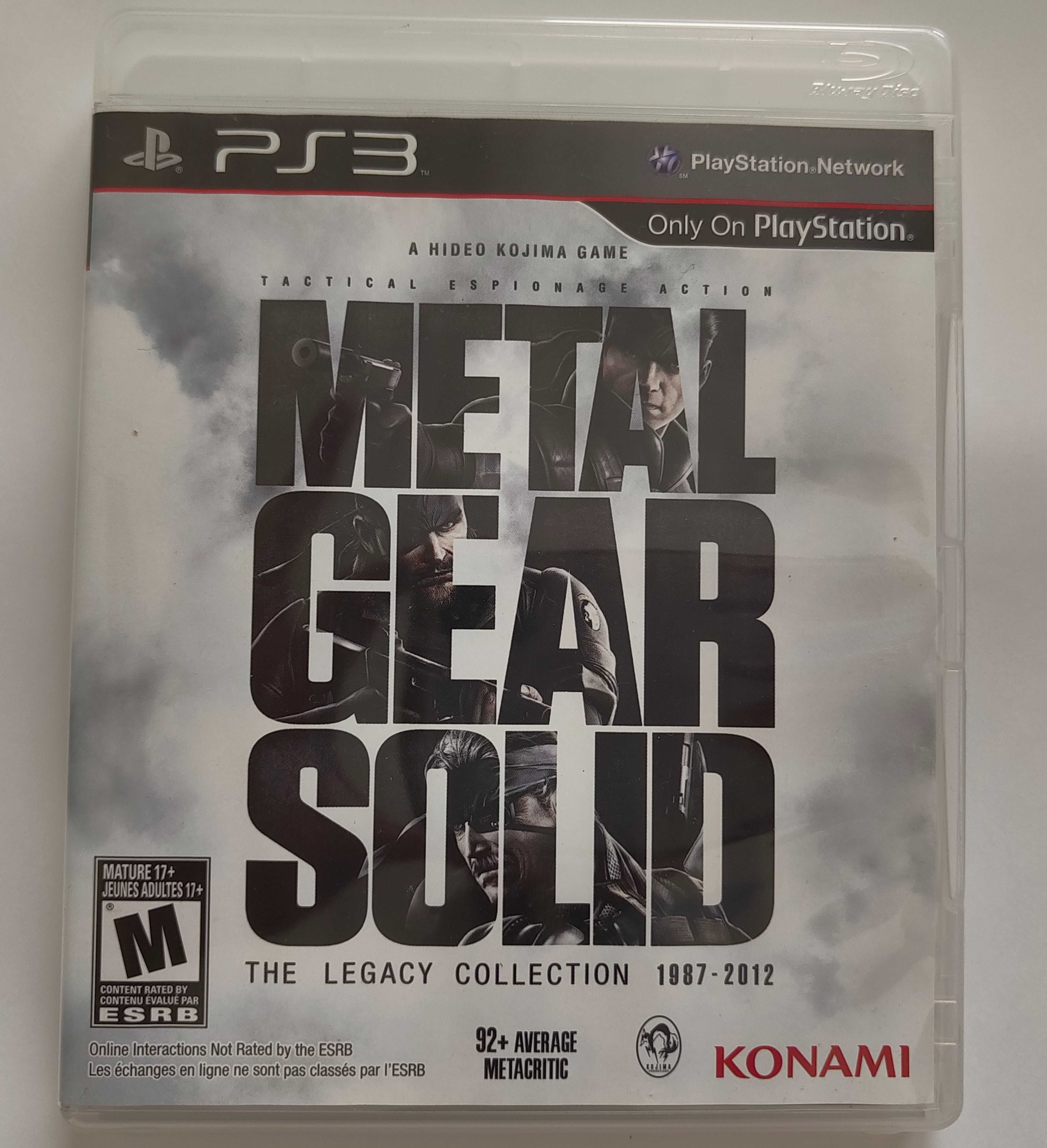 Metal Gear Solid Legacy Collection PS3