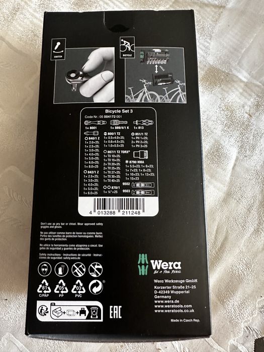 zestaw narzędzi Wera bicycle set 3