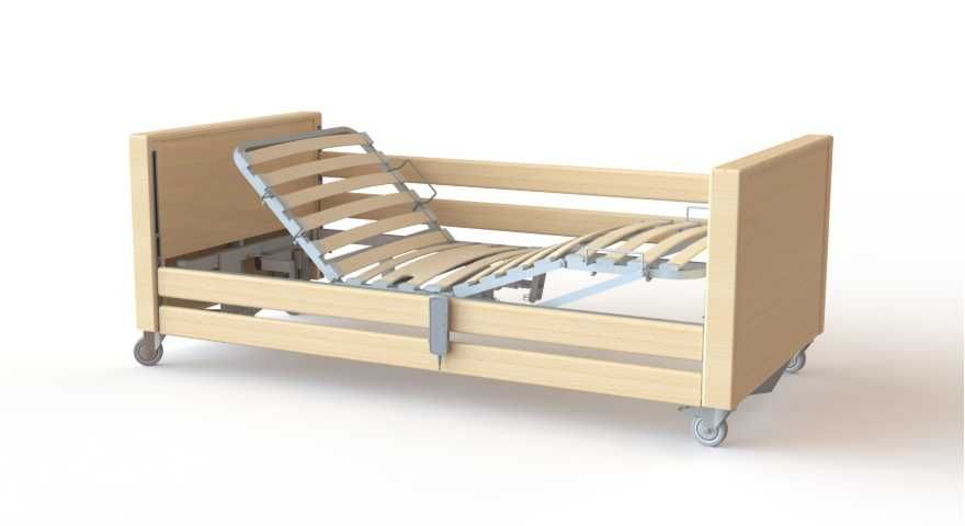 Cama Articulada Elétrica com elevação. Colchão anti-escaras incluído.