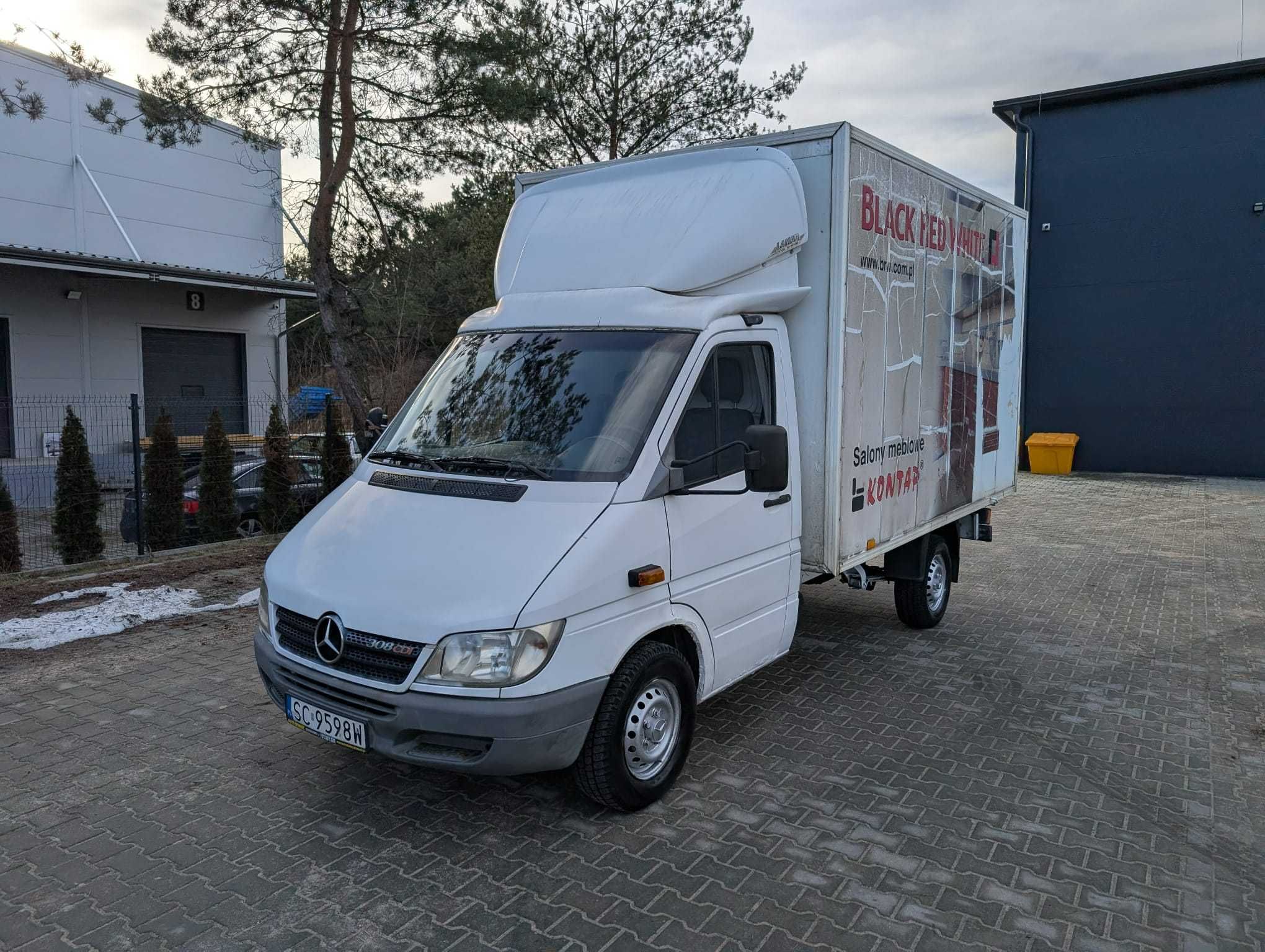 Mercedes Sprinter 308CDI, 2,2. 3,5T, sprawny