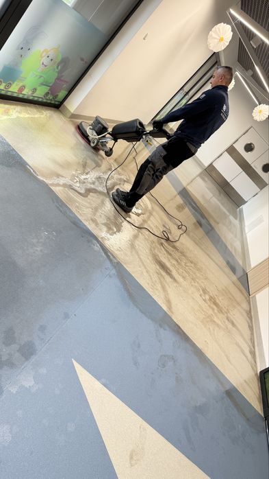 Maszynowe czyszczenie posadzek i fug, Impregnacja, polimeryzacja PCV