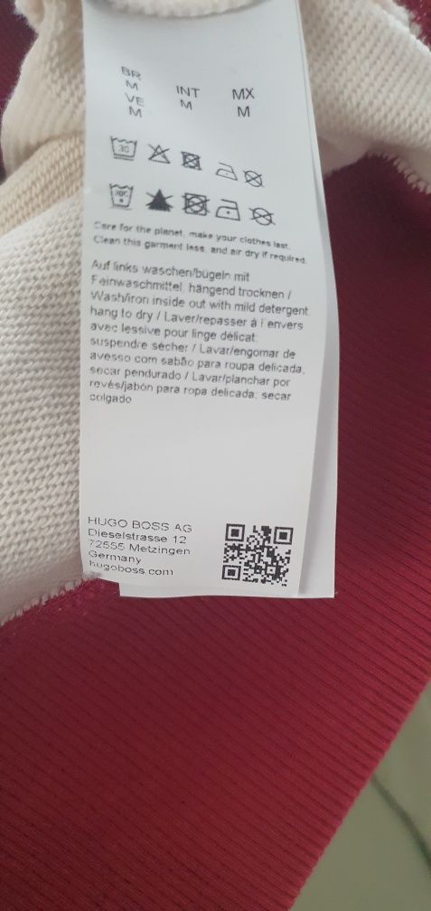 Bluza Hugo Boss orginalna, unisex r. M