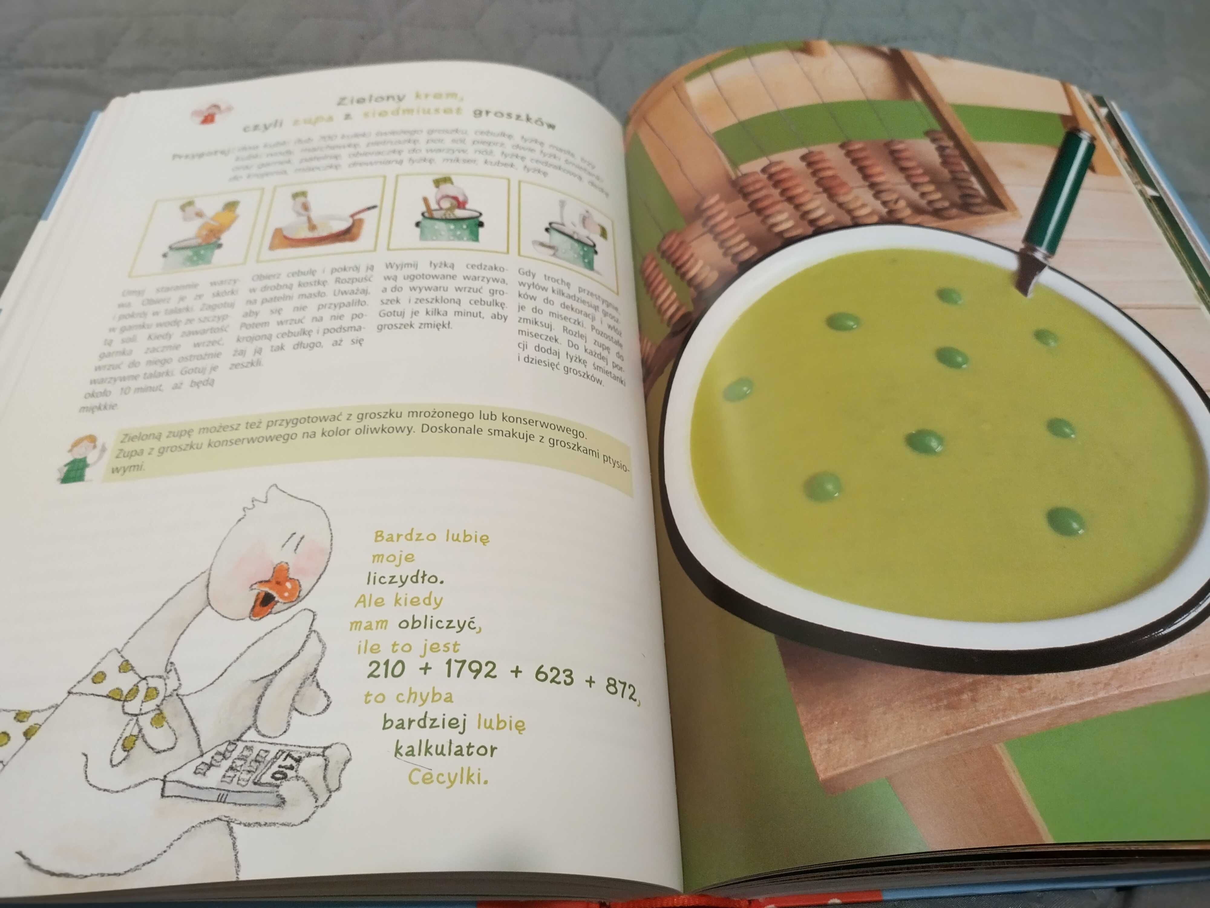 Książka kucharska dla dzieci Cecylka Knedelek