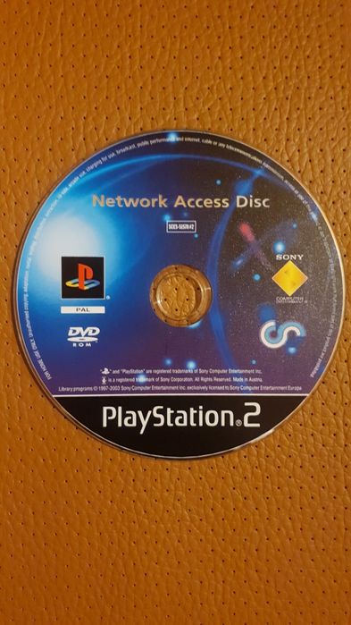 Network Acess Disc Playstation 2 PAL ps2 consola (completo) SCES 51578