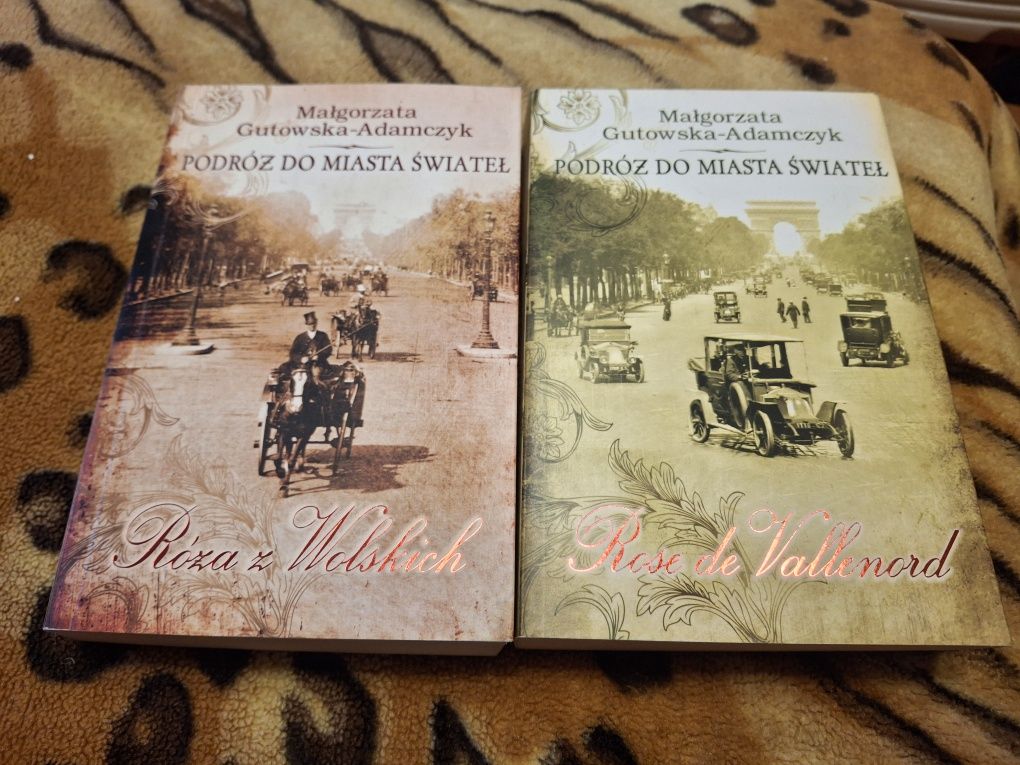 Podróż do miasta świateł Tom 1 i 2 Małgorzata Gutowska-Adamczyk