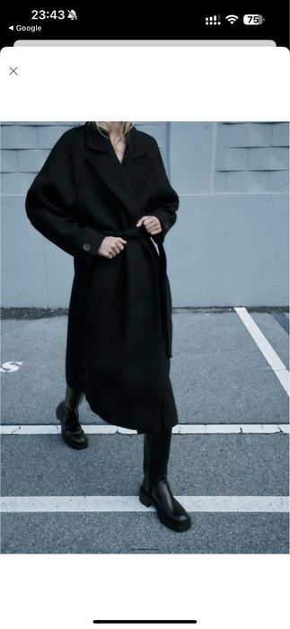 Чоботи сапоги Zara шкіряні черевики