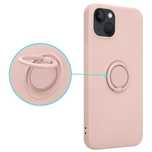 Etui Silicon Ring Do Samsung A33 5G Różowy