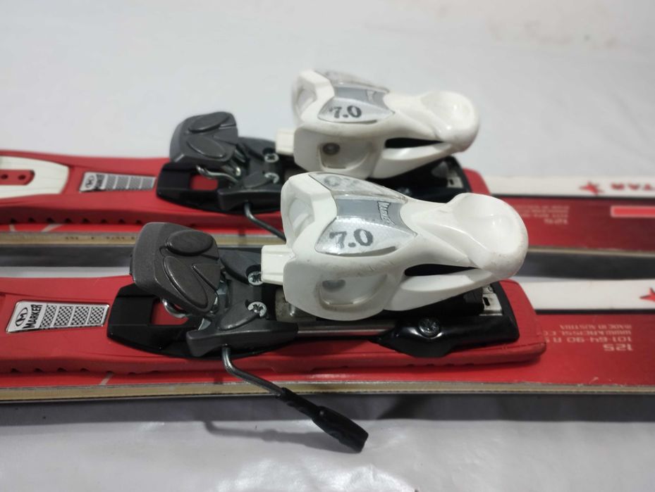 narty kneissl SL Race 125 cm przygotowane do sezonu