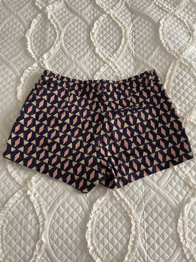 Materiałowe szorty, spodenki H&M XS bawełna