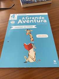 Livro de Fichas Portugues 4.º ano