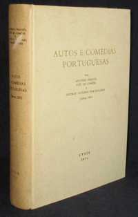 Livro Autos e Comédias Portuguesas tiragem numerada Lysia 1973