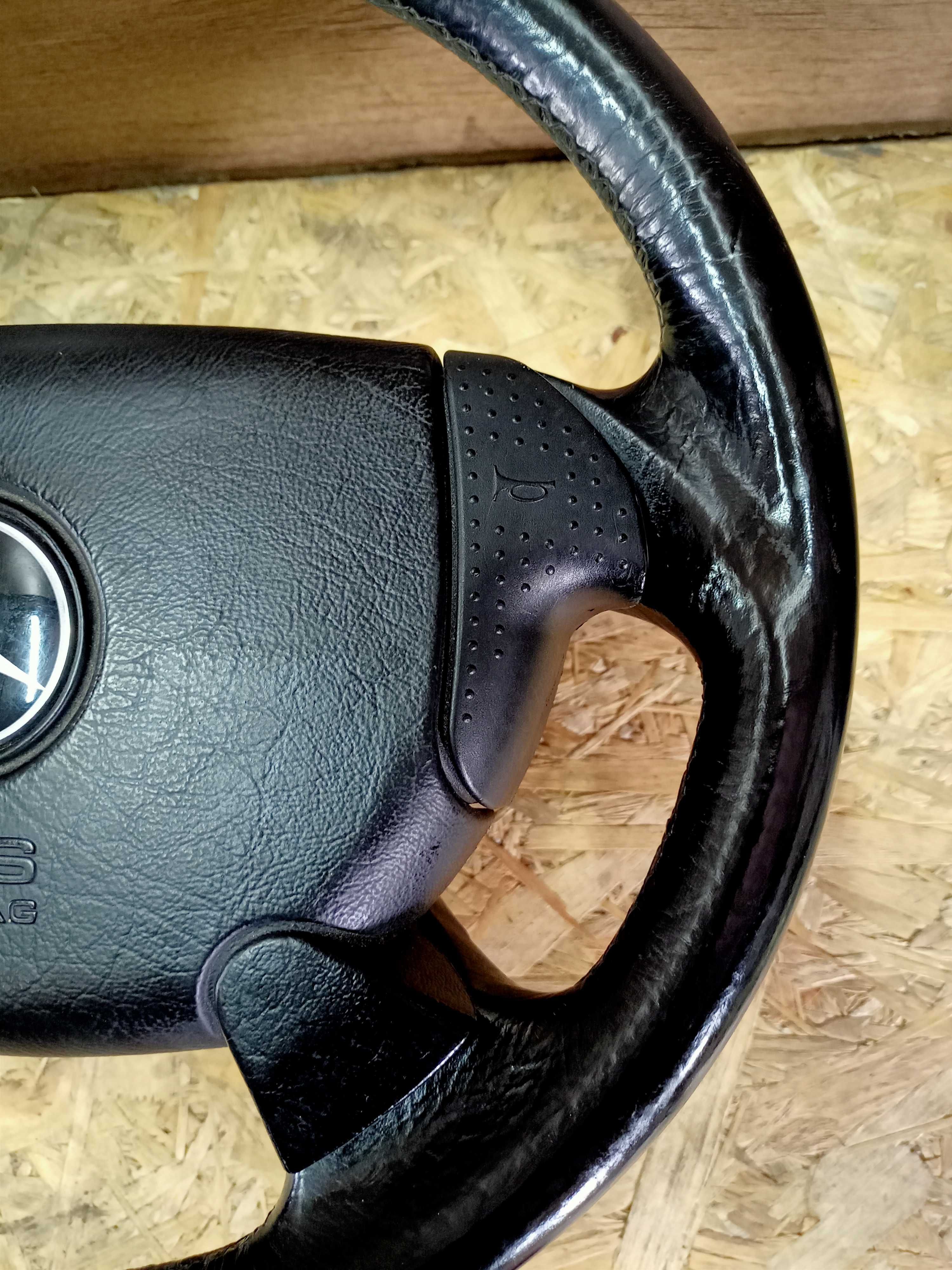 Mercedes C-klasa W202 Sport kierownica airbag oryginał demontaż skóra