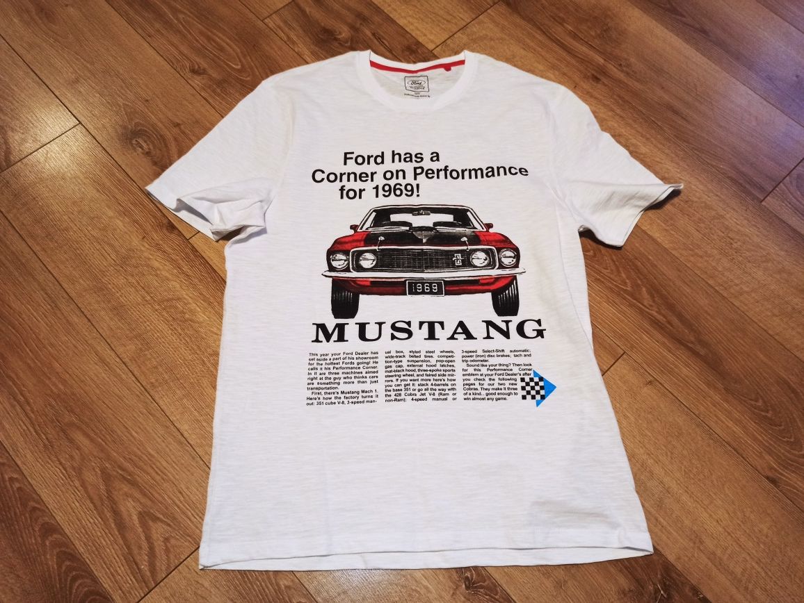 Koszulka Ford Mustang 1969. Oryginał Ford. M . Nowa