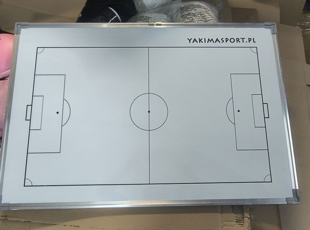 Tablica taktyczna magnetyczna Yakimasport 60X90 mini uszkodzenia