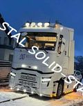 Orurowanie DACHOWE Renault Gama T / Ze stali nierdzewnej polerowanej