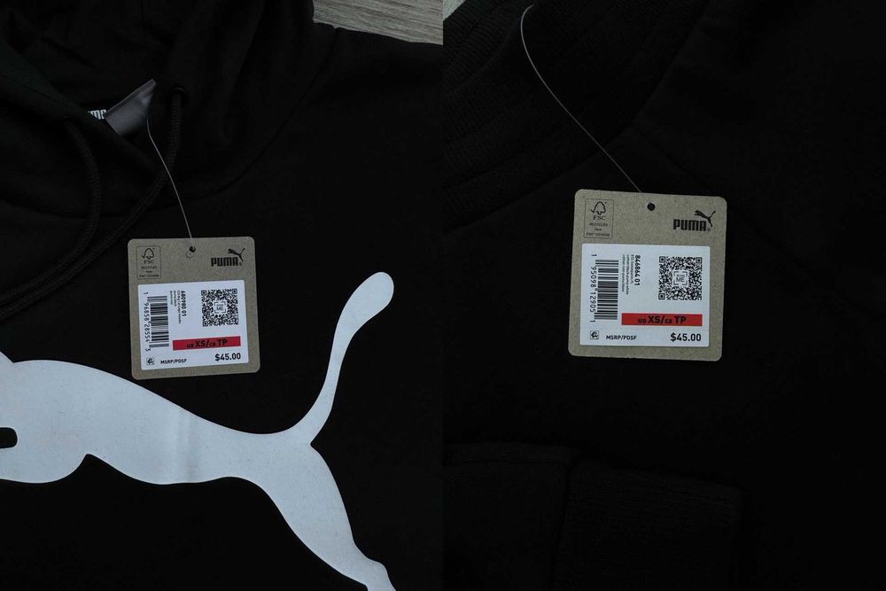 США Теплі жіночі спортивні костюми Puma ESS Big Cat Оригінал Фліс XS-М