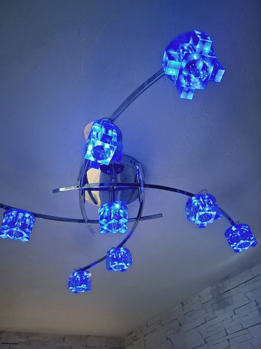 Klosz do lampy 1 szt.szkło jak kryształ abażur szklany