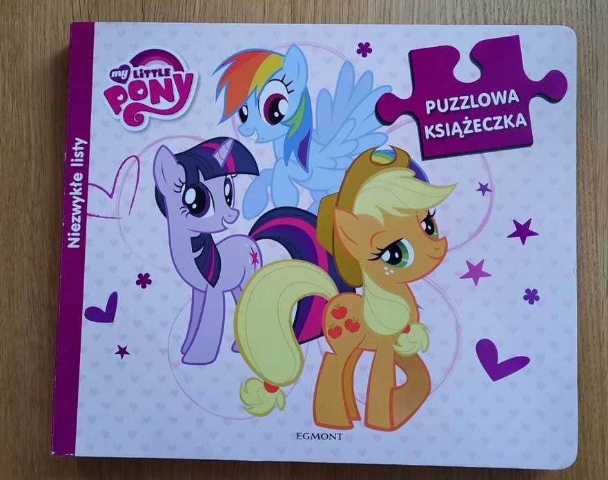 Puzzle książeczka kucyki Little Pony