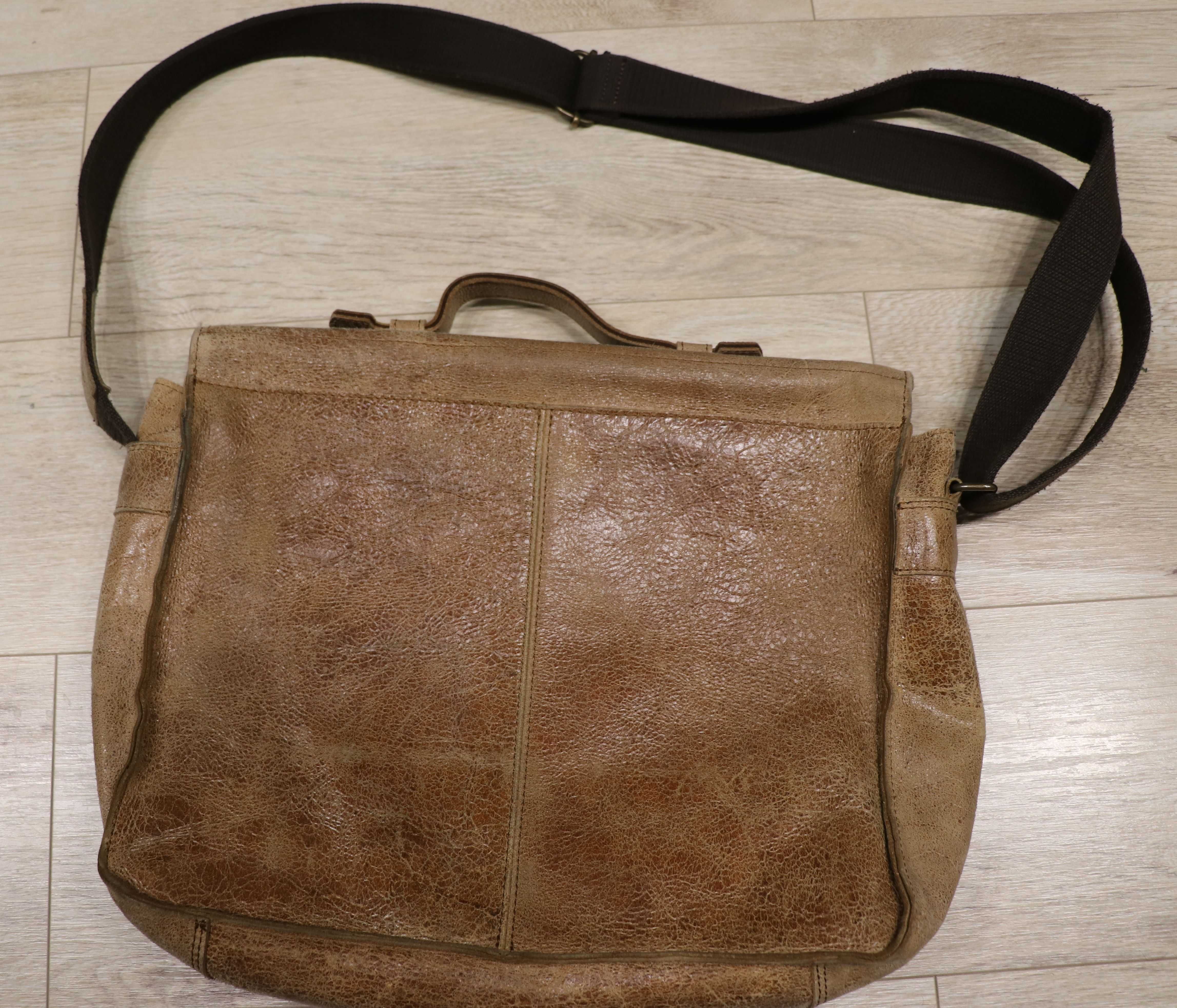 Daag torba skórzana okazja na 15'' laptop