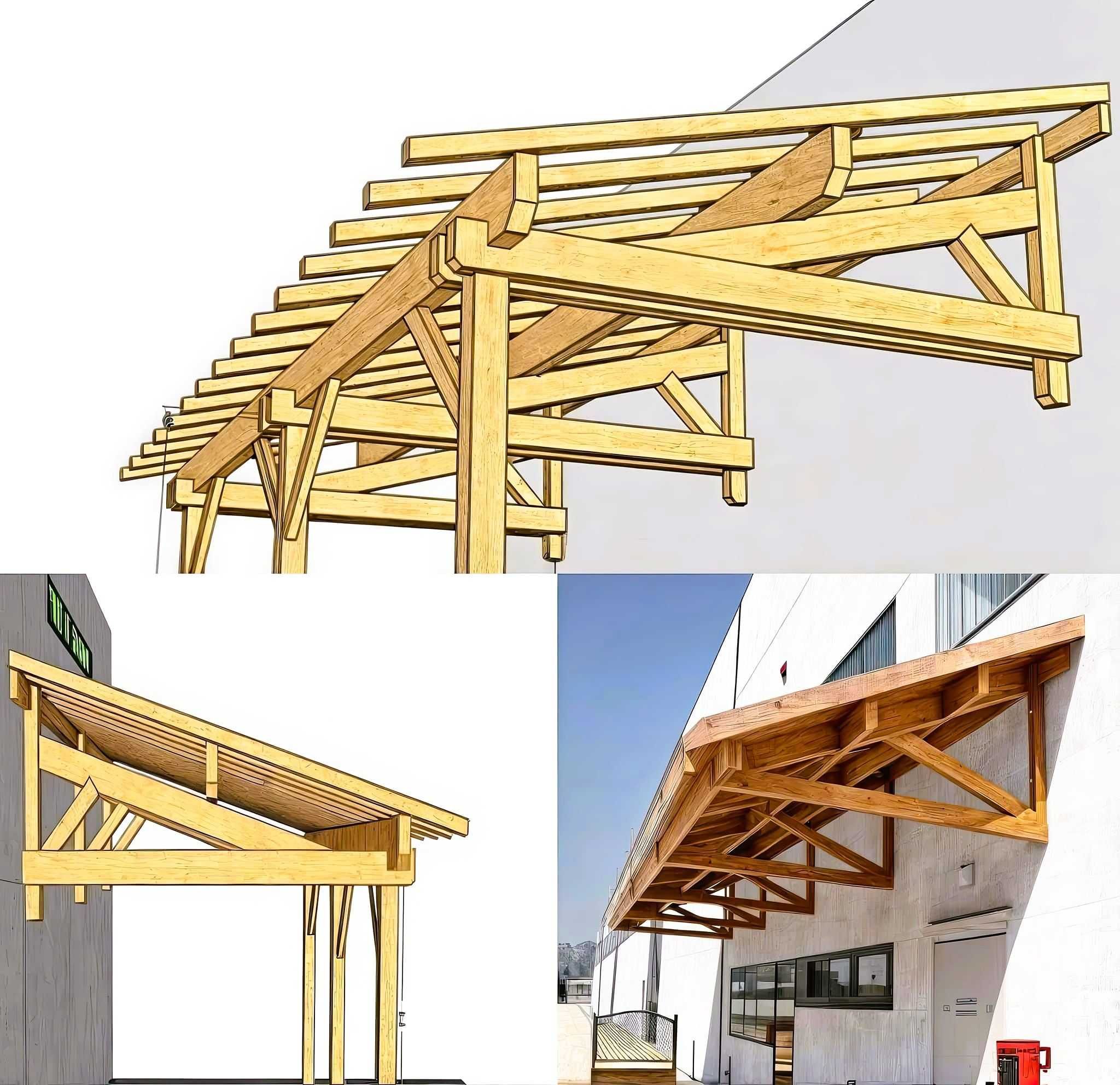 ALTANA, WIATA DREWNIANA, CARPORT - solidna robota/konstrukcja-na lata.