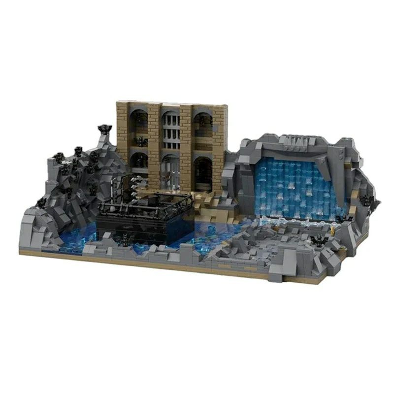 Batcave Dark Knight Rises Lego MOC