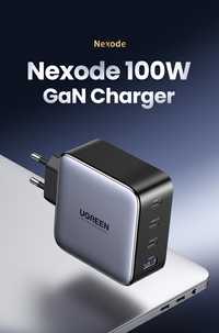 Зарядное устройство UGREEN USB Type-C, 100 Вт, GaN, для Macbook и теле