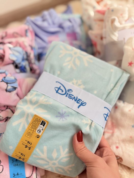Піжама тепла фліс велюр Стіч Ельза Frozen Primark 104 110 116 122 128