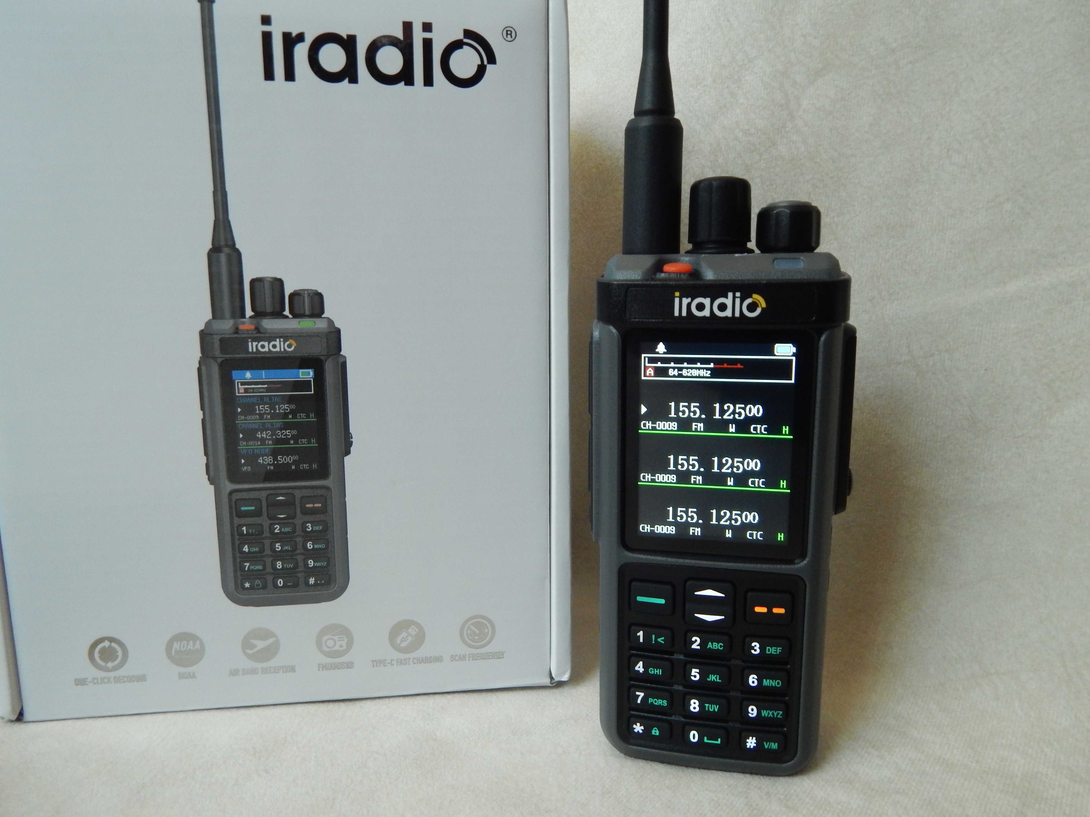 Рация Iradio UV-98 PLUS  Прошита.