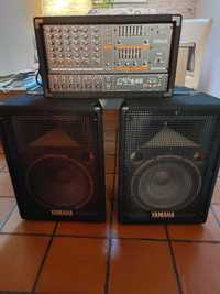 Yamaha Wzmacniacz EMX 640 +kolumny