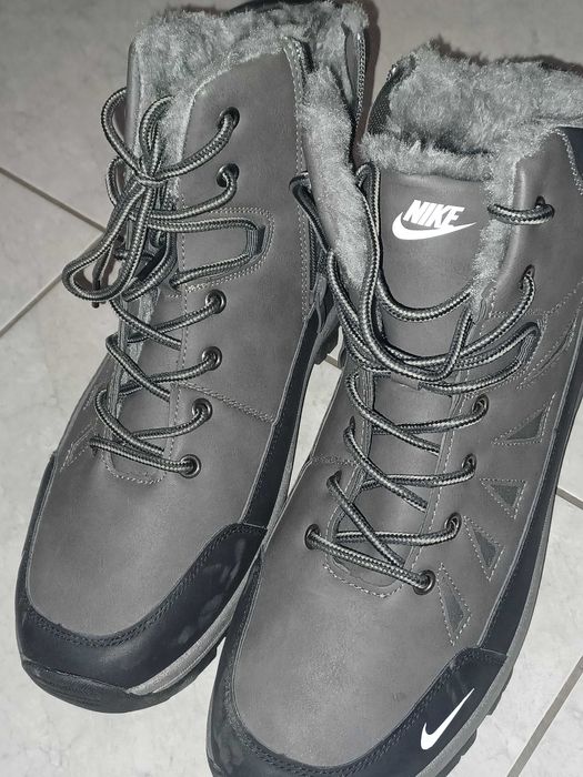 Trapery Nike męskie Nowe z futerkiem buty nike zimowe