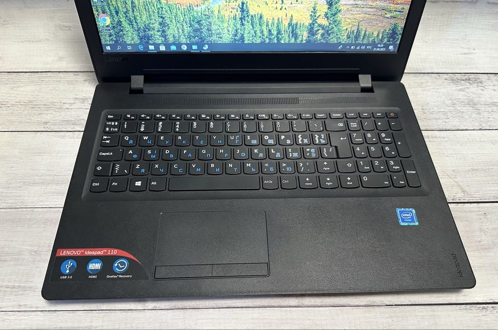 Ноутбук Lenovo 110-15IBR 15.6’’ Celeron N3060 4GB ОЗУ/ 128GB SSD r1992