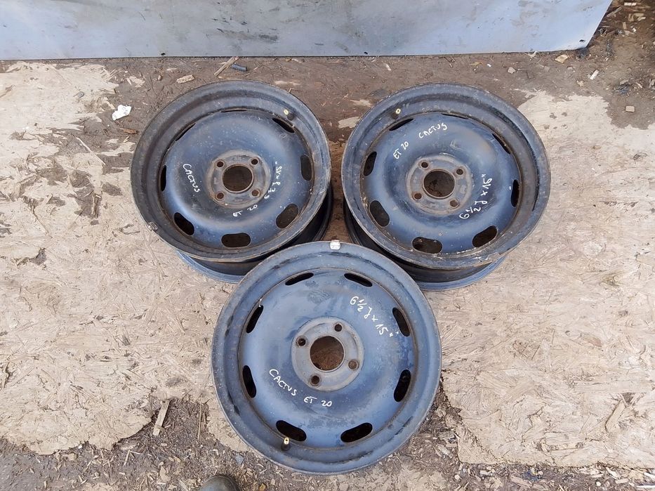 felga stalowa citroen c4 cactus 15&quot; 4x108 6.5 et20