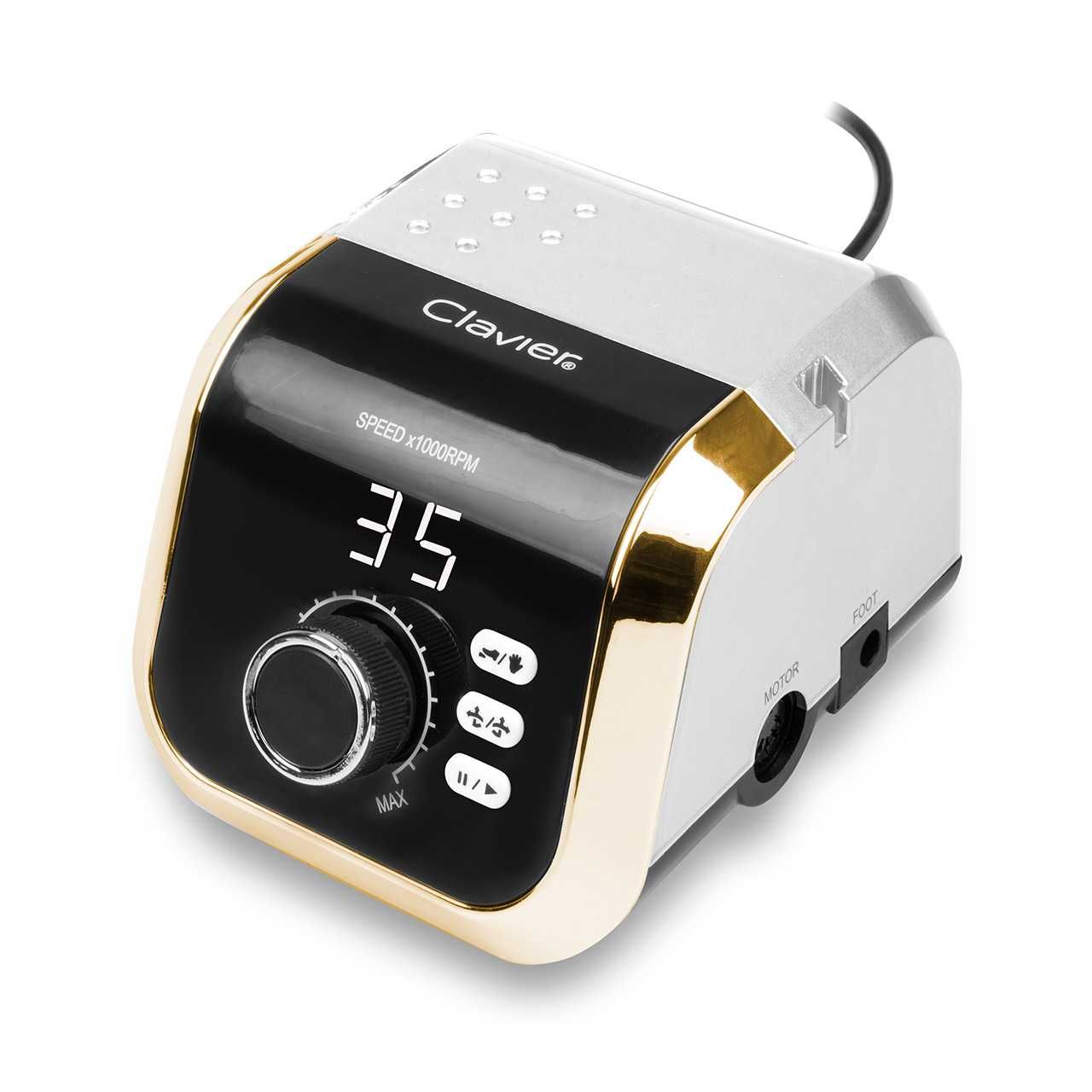 Frezarka do paznokci 65W Manicure Pedicure FX 620 CLAVIER Biała Frezy