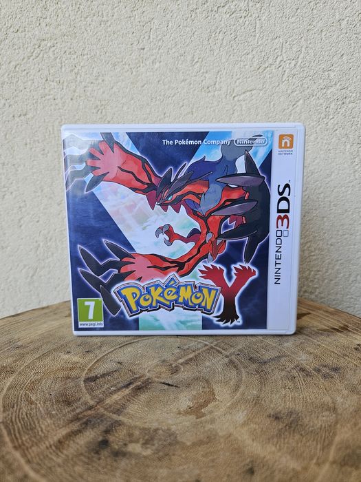 Pokémon Y Nintendo 3DS com manuais