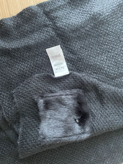 Cachecol preto salsa