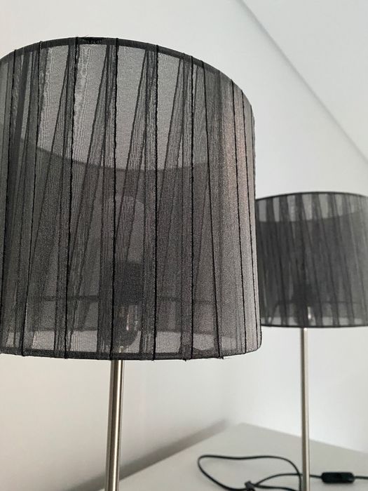 CONJUNTO Candeeiros Mesa Cabeceira