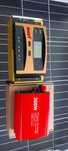 Kit solar painel completo +regulador+inversor novo