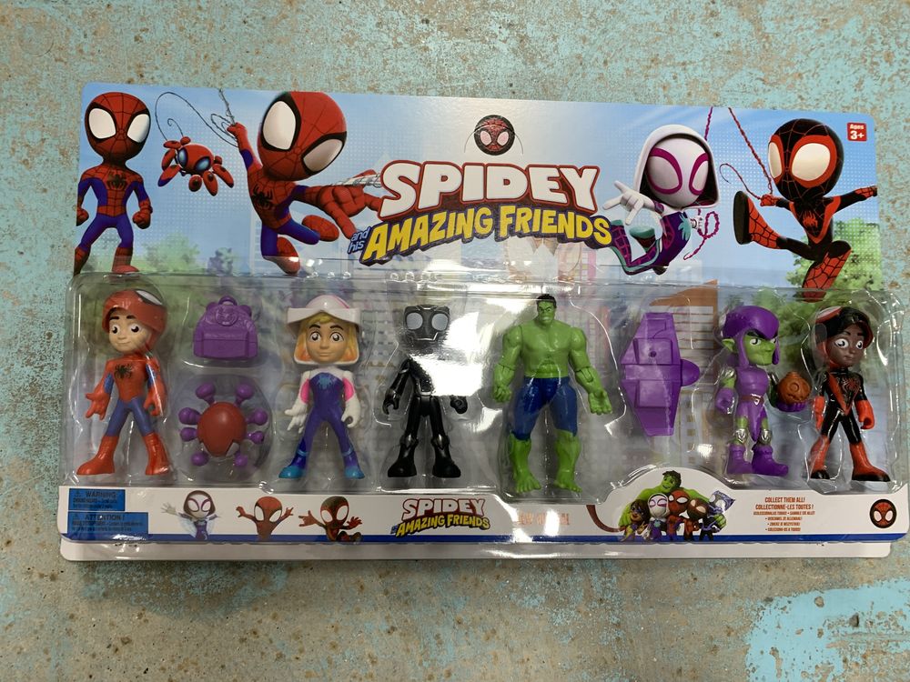 Spidey kit figuras