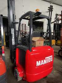 Empilhador manitou trilateral eleftrico de 1500 kgr