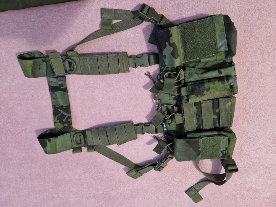 Chester rig kamizelka taktyczna, wojskowa  + pas biodrowy