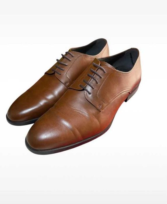 Stylowe męskie buty wizytowe pantofle skórzane Zara rozmiar 44 casual.