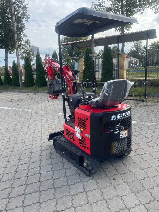 Minikoparka fabrycznie nowa – atrakcyjna cena