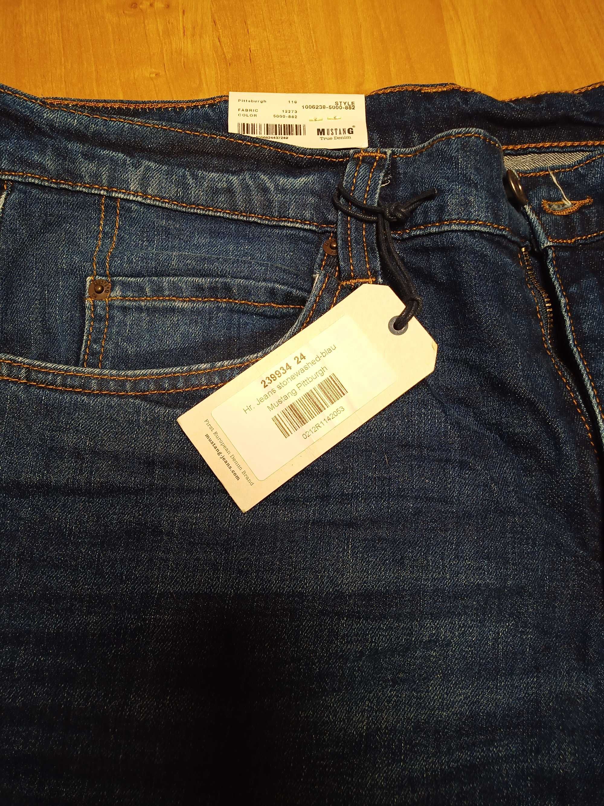 Spodnie yeans MUSTANG TRUE DENIM Oryginal, roz. W34 L30
